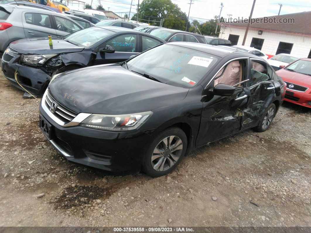 2015 Honda Accord Sedan Lx Black vin: 1HGCR2F39FA225425