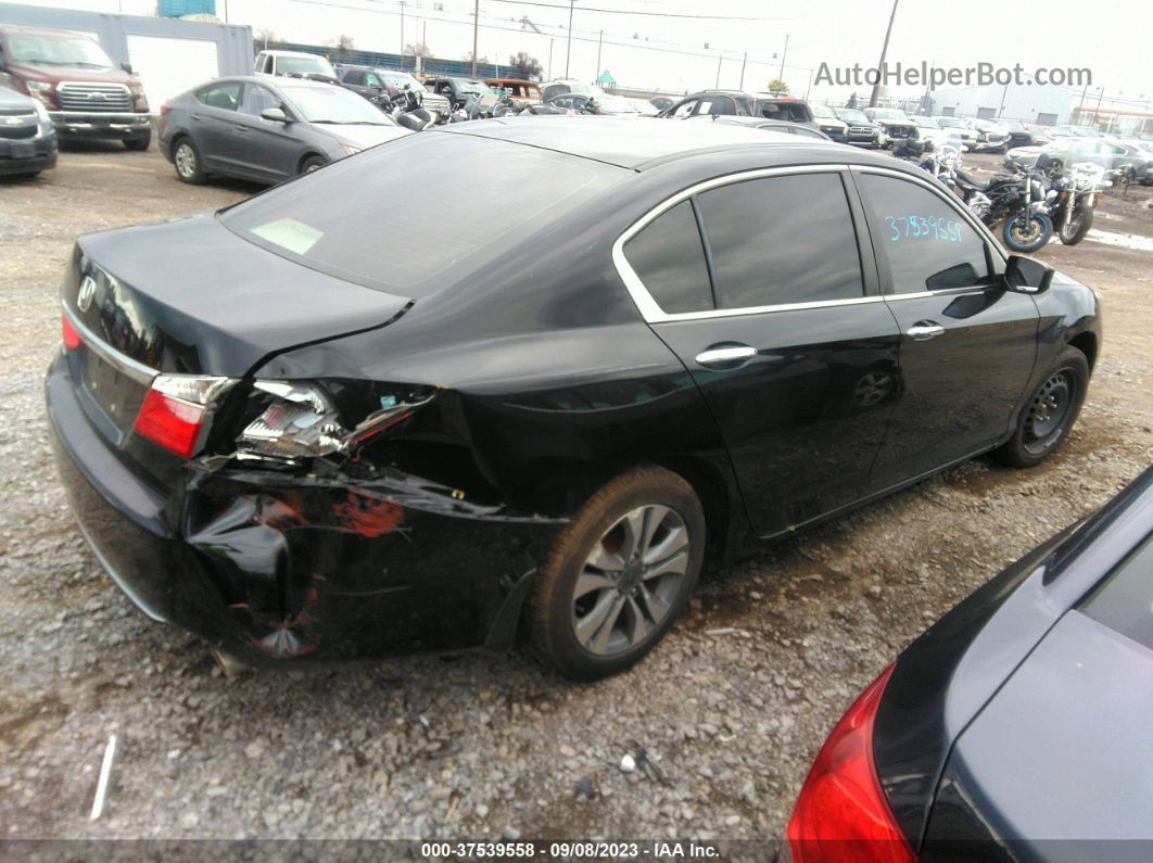 2015 Honda Accord Sedan Lx Black vin: 1HGCR2F39FA225425