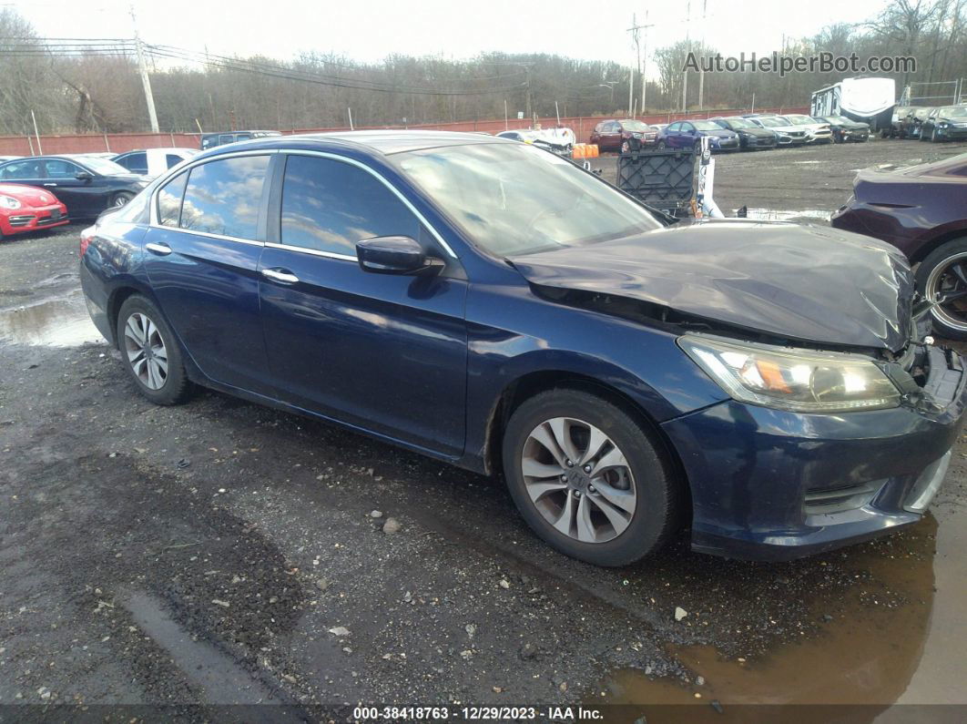 2015 Honda Accord Lx Dark Blue vin: 1HGCR2F39FA232374