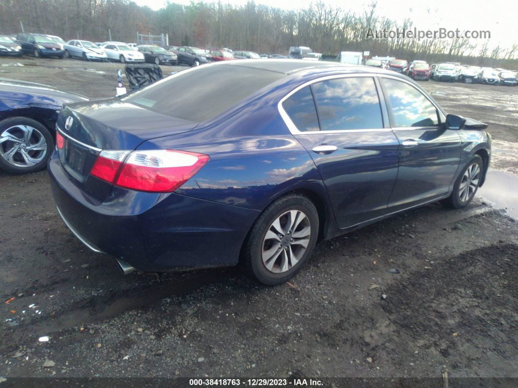 2015 Honda Accord Lx Dark Blue vin: 1HGCR2F39FA232374