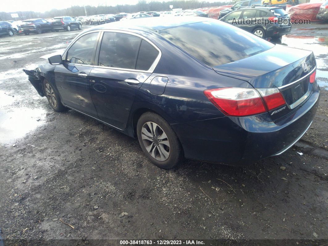 2015 Honda Accord Lx Dark Blue vin: 1HGCR2F39FA232374