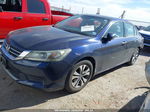 2015 Honda Accord Lx Blue vin: 1HGCR2F39FA246355