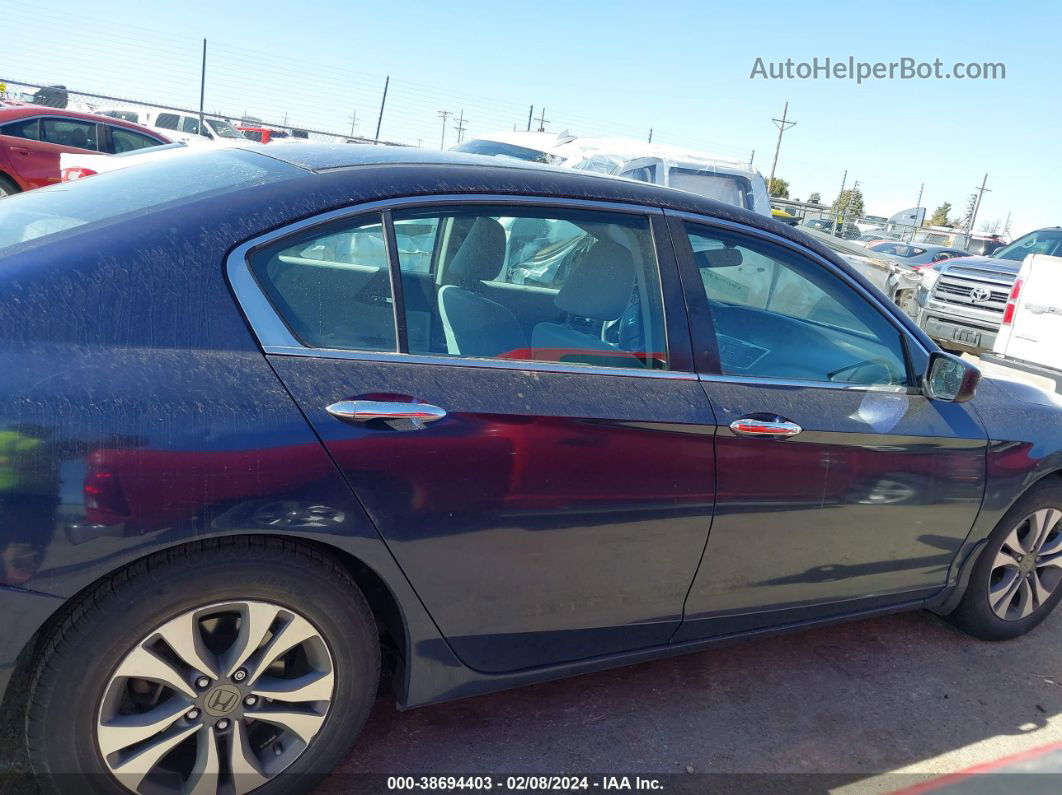 2015 Honda Accord Lx Blue vin: 1HGCR2F39FA246355