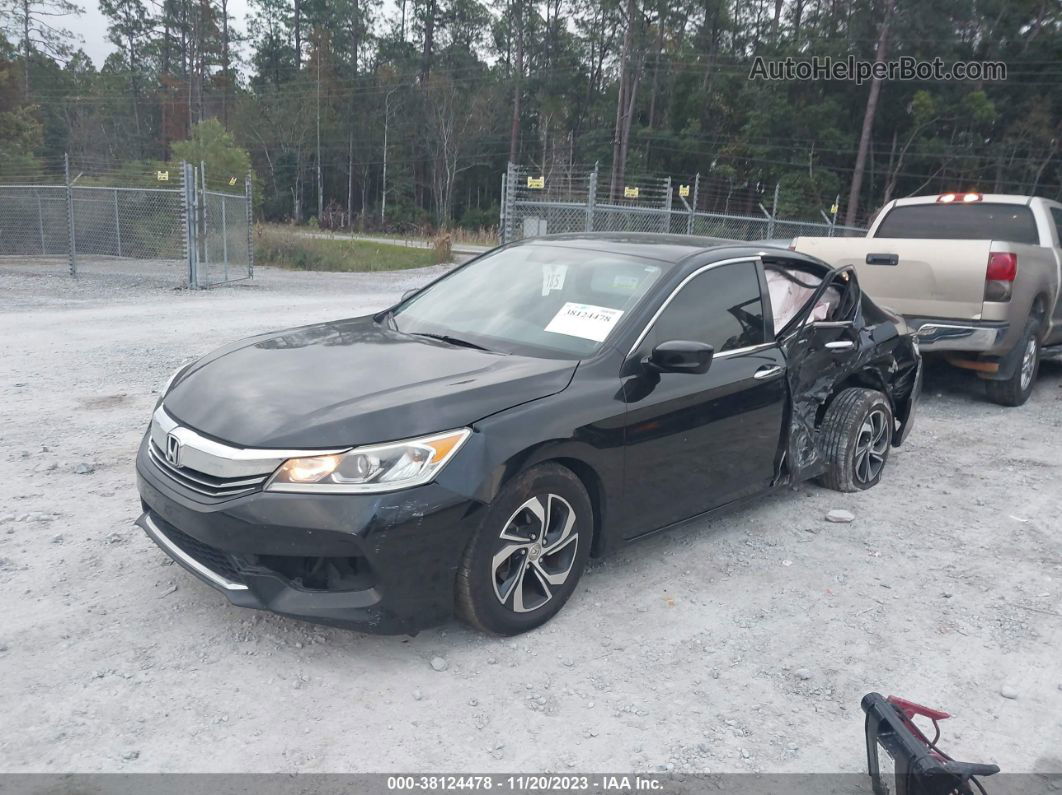 2016 Honda Accord Lx Черный vin: 1HGCR2F39GA029731