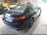 2016 Honda Accord Lx Blue vin: 1HGCR2F39GA124922