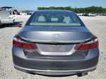 2016 Honda Accord Lx Gray vin: 1HGCR2F39GA213261