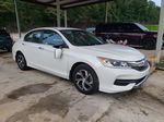 2017 Honda Accord Lx White vin: 1HGCR2F39HA058194