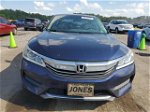 2017 Honda Accord Lx Blue vin: 1HGCR2F39HA141107