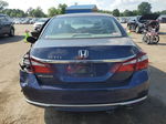 2017 Honda Accord Lx Blue vin: 1HGCR2F39HA141107