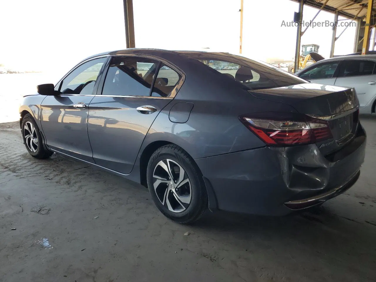 2017 Honda Accord Lx Gray vin: 1HGCR2F39HA151295