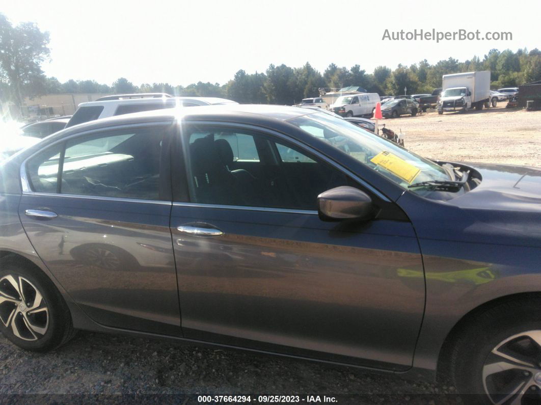 2017 Honda Accord Lx Gray vin: 1HGCR2F39HA162135