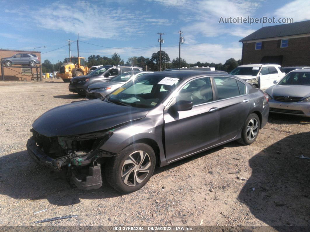 2017 Honda Accord Lx Серый vin: 1HGCR2F39HA162135