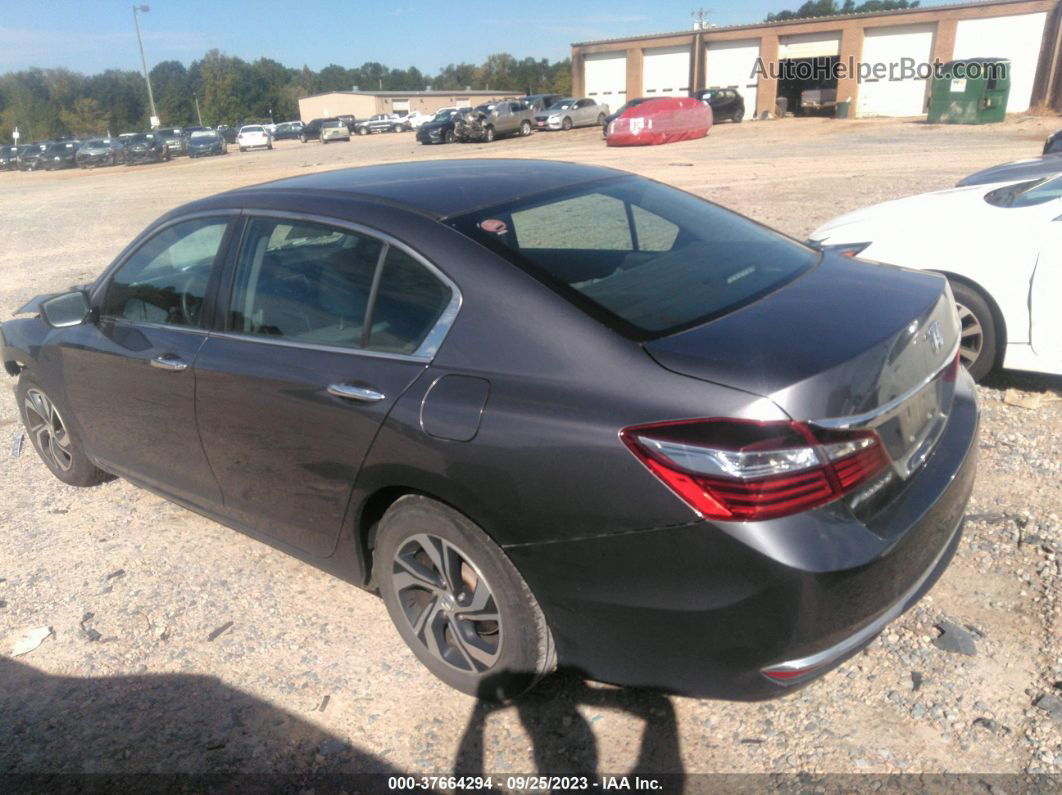 2017 Honda Accord Lx Gray vin: 1HGCR2F39HA162135