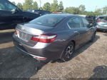 2017 Honda Accord Lx Gray vin: 1HGCR2F39HA197080