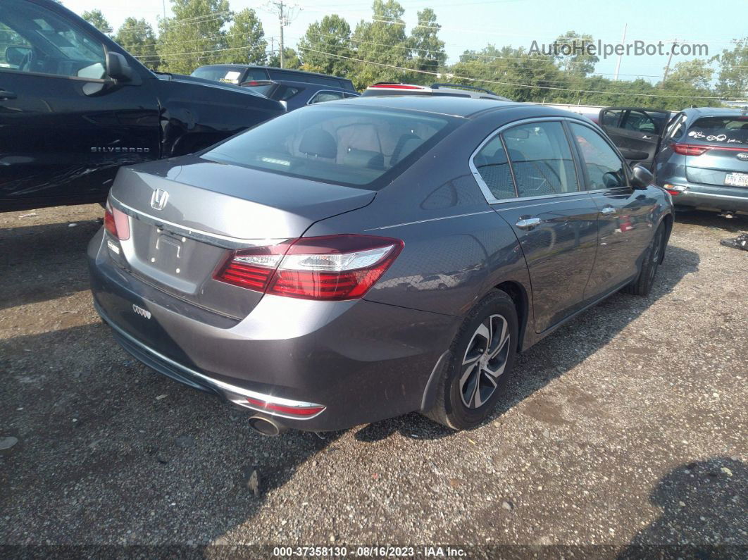 2017 Honda Accord Lx Серый vin: 1HGCR2F39HA197080