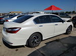 2017 Honda Accord Lx White vin: 1HGCR2F39HA220261