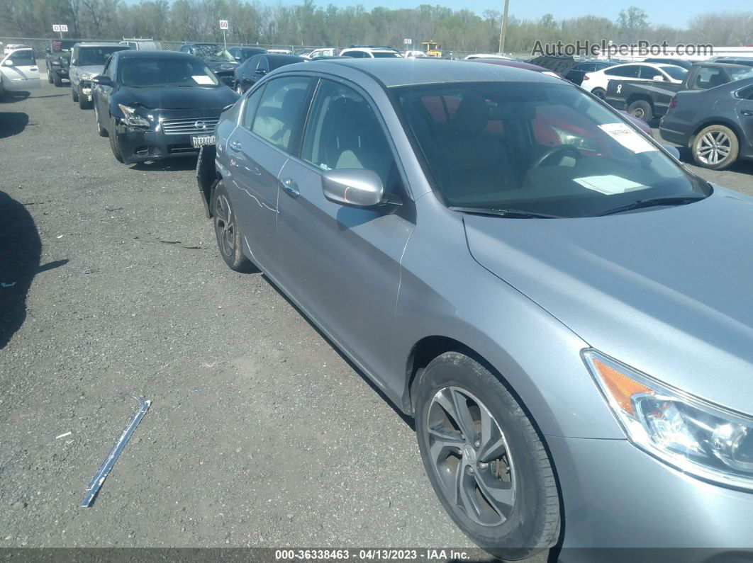 2017 Honda Accord Sedan Lx Silver vin: 1HGCR2F39HA234547