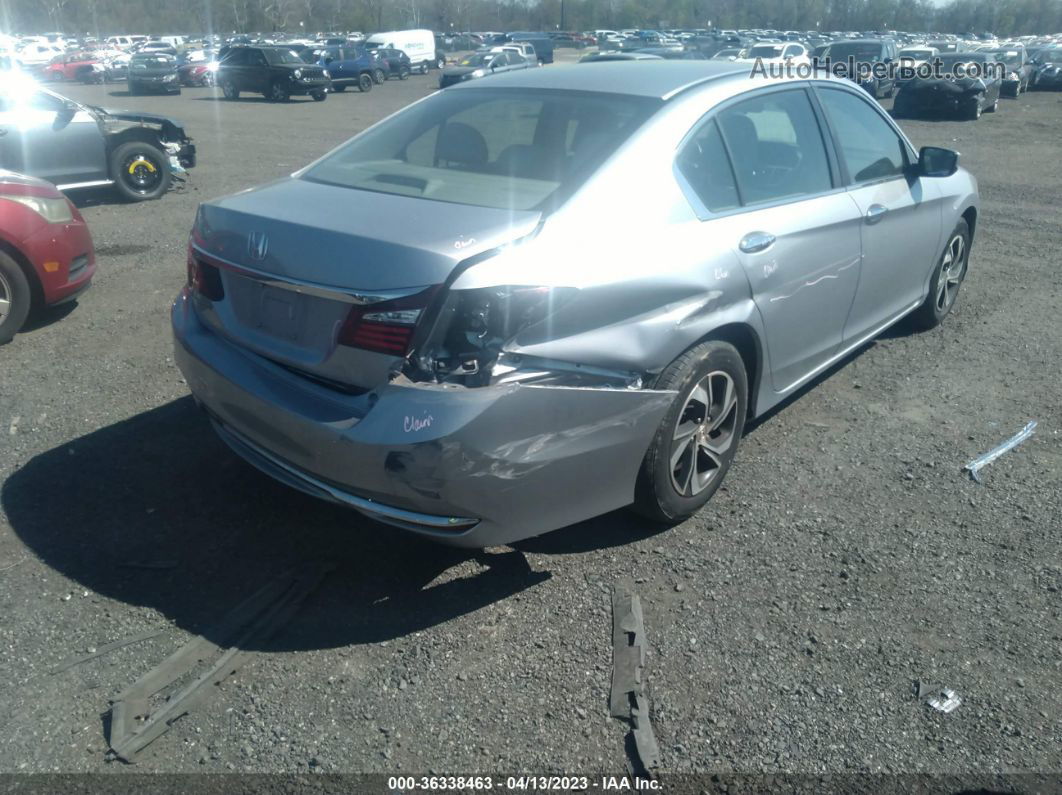 2017 Honda Accord Sedan Lx Silver vin: 1HGCR2F39HA234547