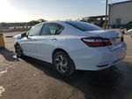 2017 Honda Accord Lx White vin: 1HGCR2F39HA237917