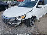 2017 Honda Accord Sedan Lx White vin: 1HGCR2F39HA264275