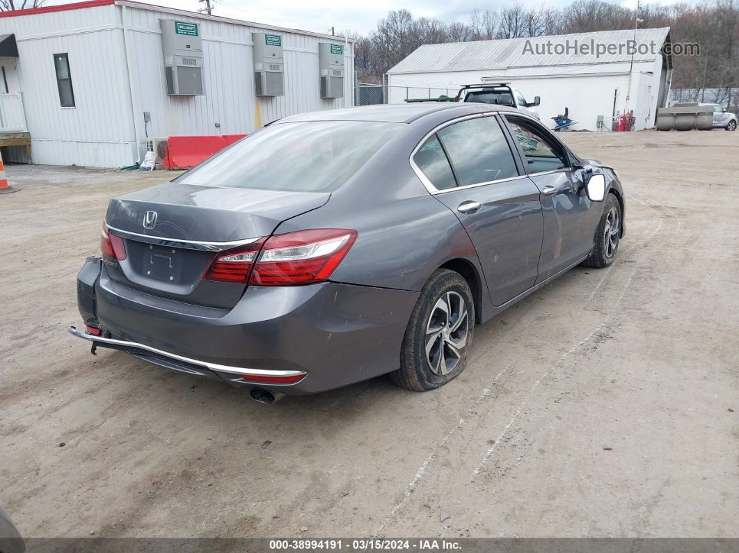 2017 Honda Accord Lx Gray vin: 1HGCR2F39HA276085