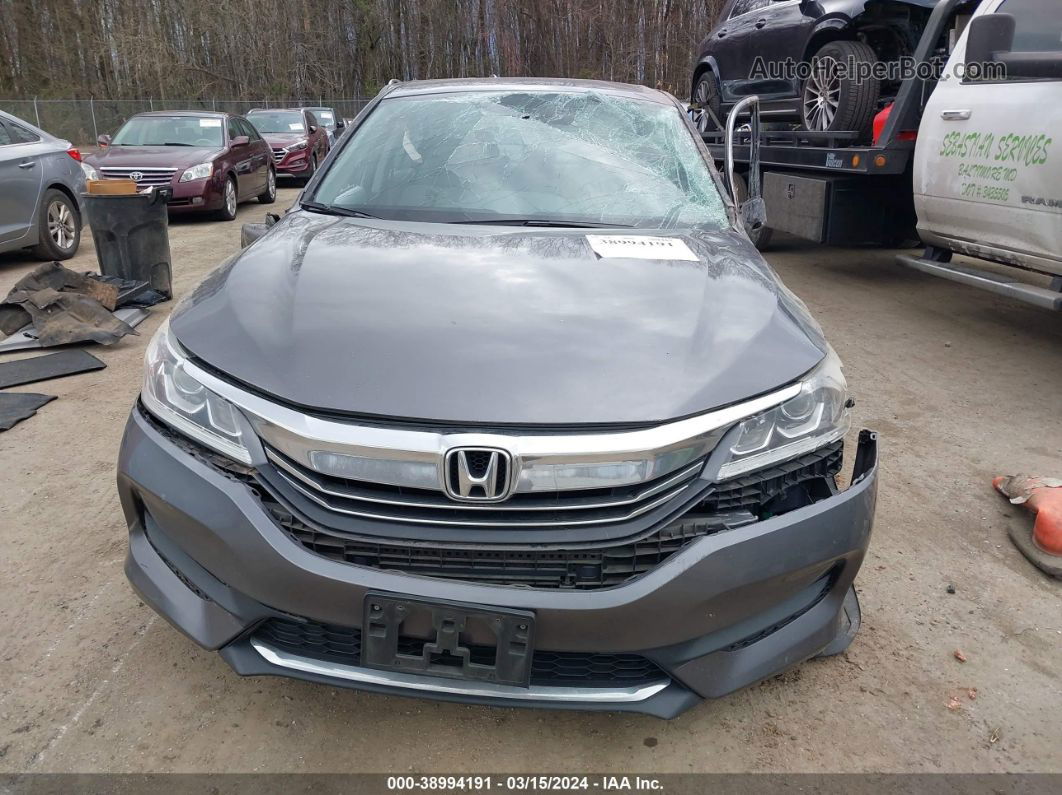 2017 Honda Accord Lx Gray vin: 1HGCR2F39HA276085