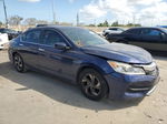 2017 Honda Accord Lx Синий vin: 1HGCR2F39HA278404