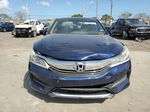 2017 Honda Accord Lx Blue vin: 1HGCR2F39HA278404