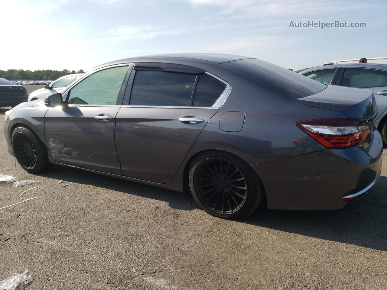 2017 Honda Accord Lx Silver vin: 1HGCR2F39HA286213