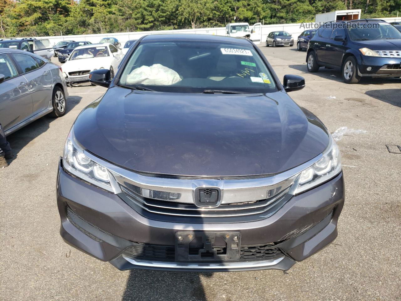 2017 Honda Accord Lx Silver vin: 1HGCR2F39HA286213