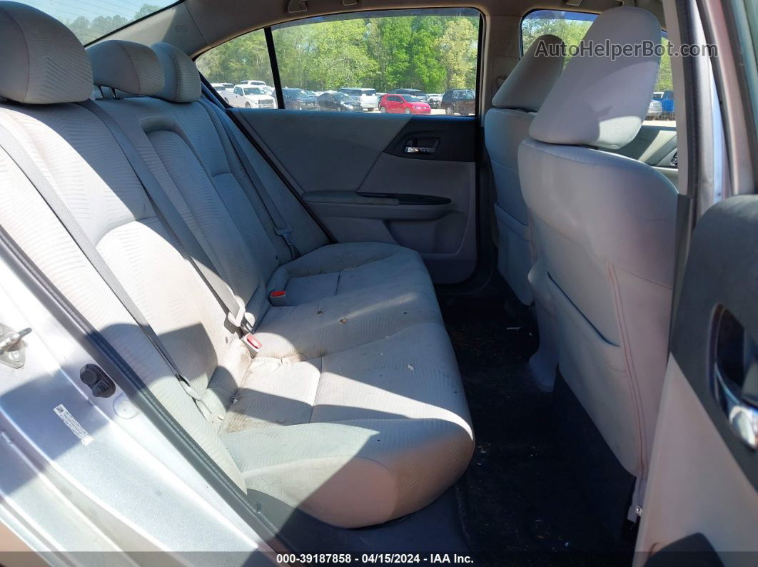 2014 Honda Accord Lx Серебряный vin: 1HGCR2F3XEA017147