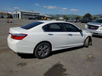 2014 Honda Accord Lx White vin: 1HGCR2F3XEA032506