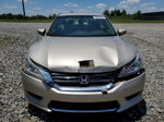 2014 Honda Accord Lx Beige vin: 1HGCR2F3XEA059494