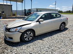 2014 Honda Accord Lx Beige vin: 1HGCR2F3XEA059494