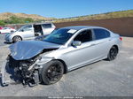 2014 Honda Accord Lx Silver vin: 1HGCR2F3XEA115465