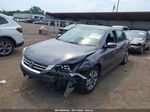 2014 Honda Accord Lx Gray vin: 1HGCR2F3XEA193356