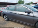 2014 Honda Accord Lx Gray vin: 1HGCR2F3XEA193356