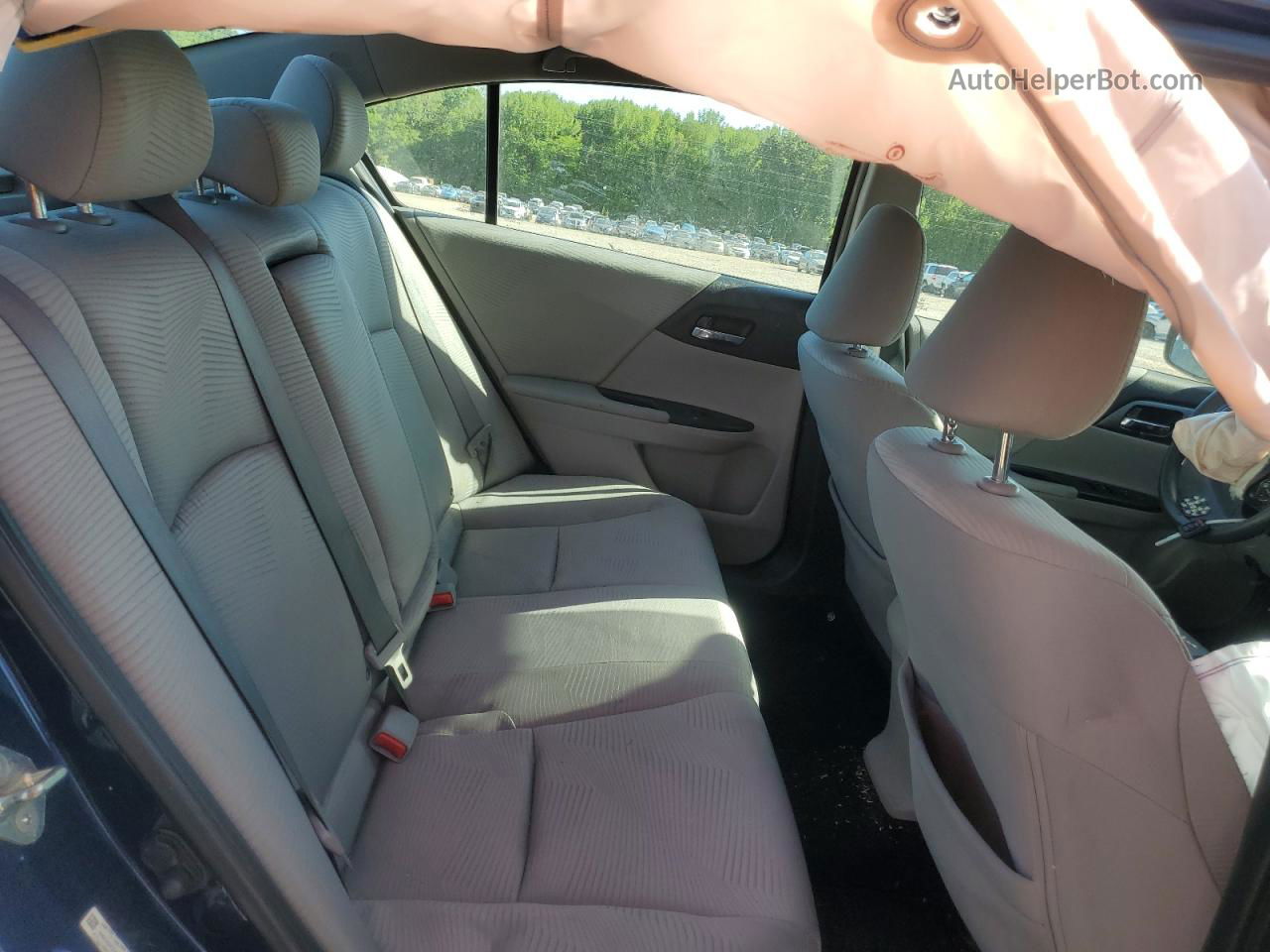 2014 Honda Accord Lx Синий vin: 1HGCR2F3XEA204324