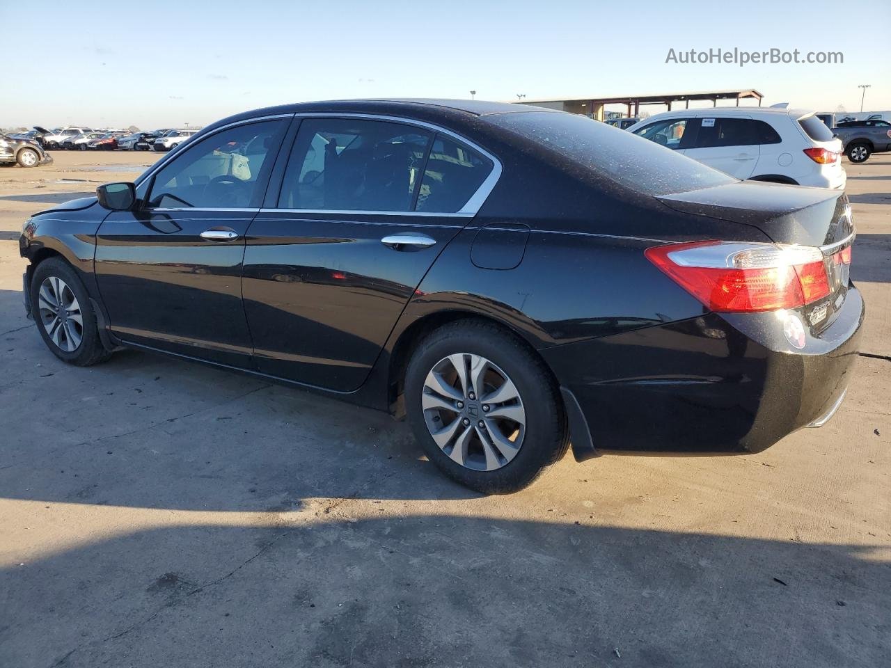 2014 Honda Accord Lx Черный vin: 1HGCR2F3XEA243687