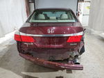 2014 Honda Accord Lx Maroon vin: 1HGCR2F3XEA272767