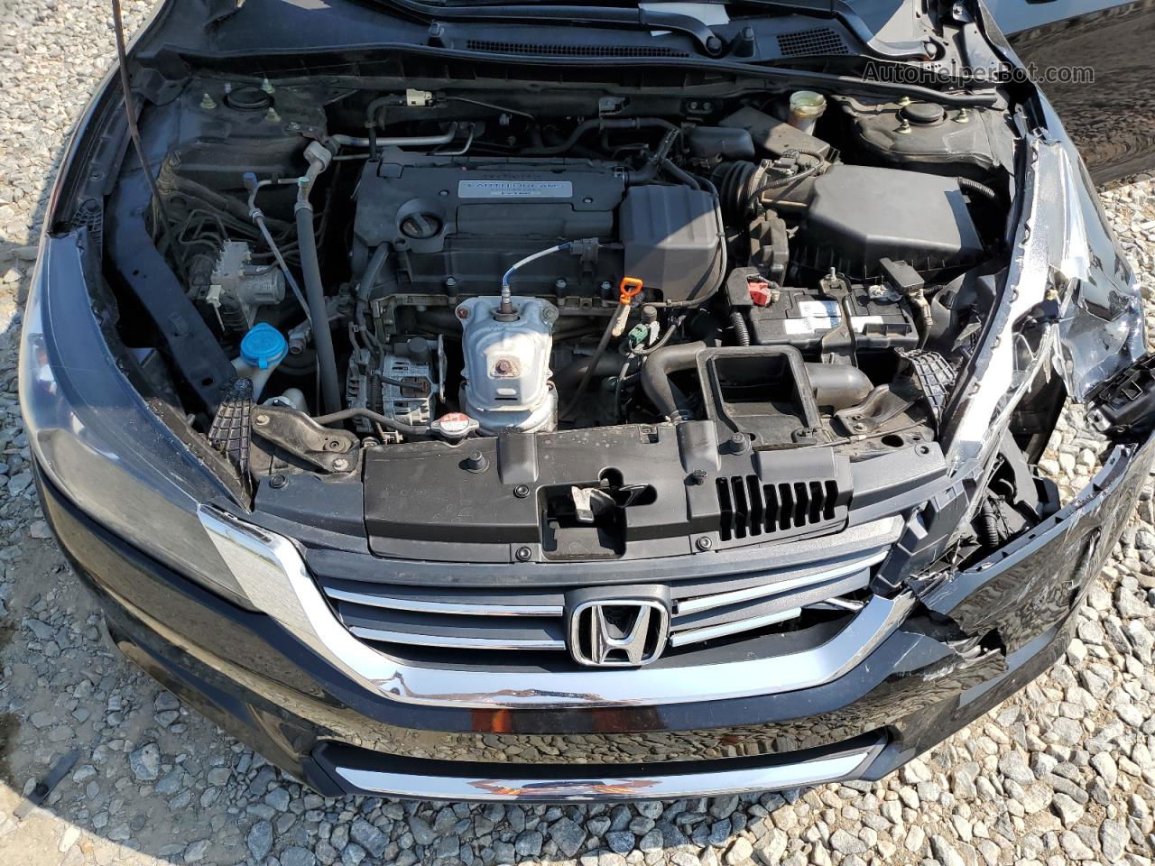 2014 Honda Accord Lx Черный vin: 1HGCR2F3XEA275796