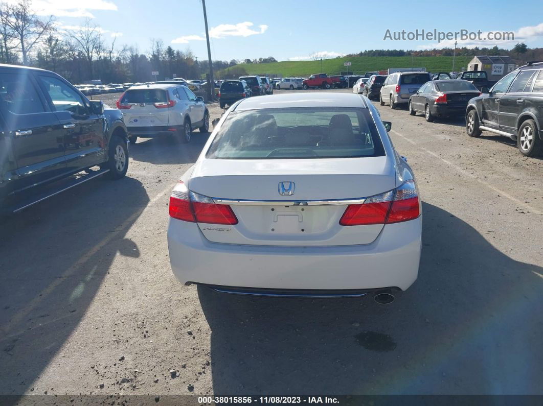 2015 Honda Accord Sedan Lx White vin: 1HGCR2F3XFA026982