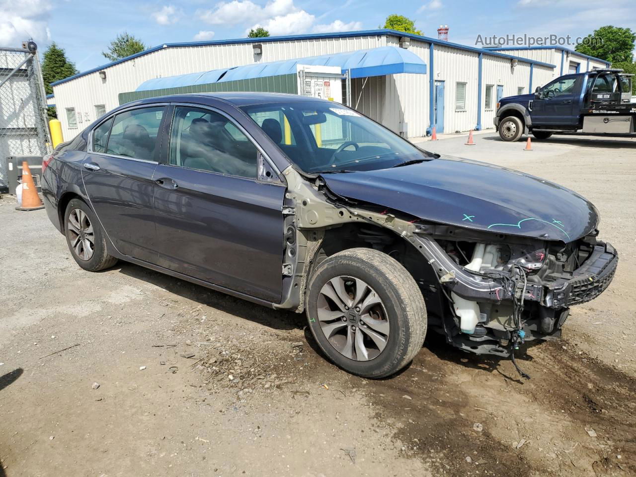 2015 Honda Accord Lx Gray vin: 1HGCR2F3XFA031115