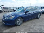 2015 Honda Accord Lx Blue vin: 1HGCR2F3XFA045516