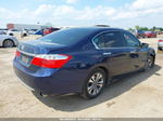 2015 Honda Accord Lx Blue vin: 1HGCR2F3XFA045516