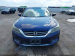 2015 Honda Accord Lx Blue vin: 1HGCR2F3XFA045516