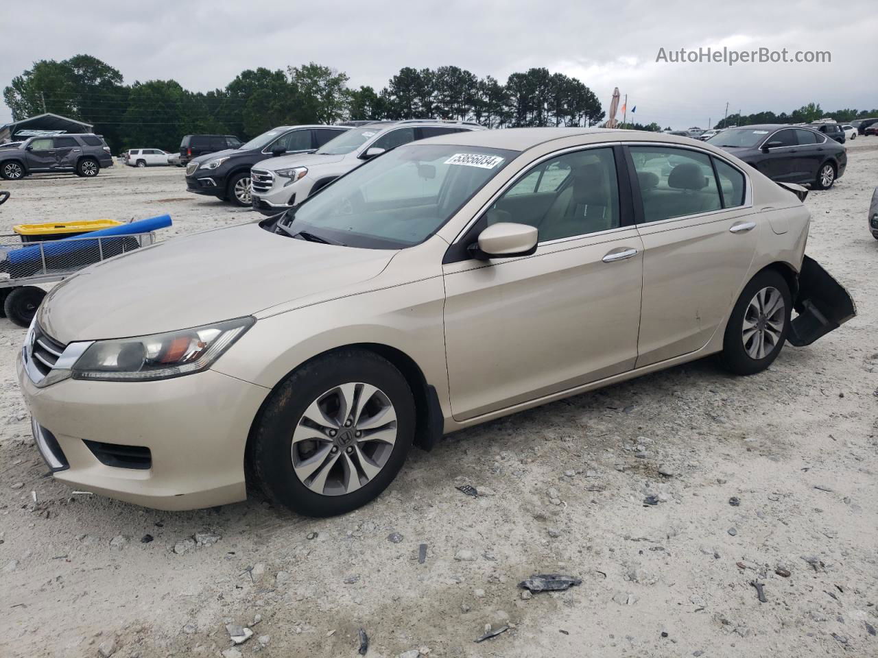 2015 Honda Accord Lx Gold vin: 1HGCR2F3XFA046276