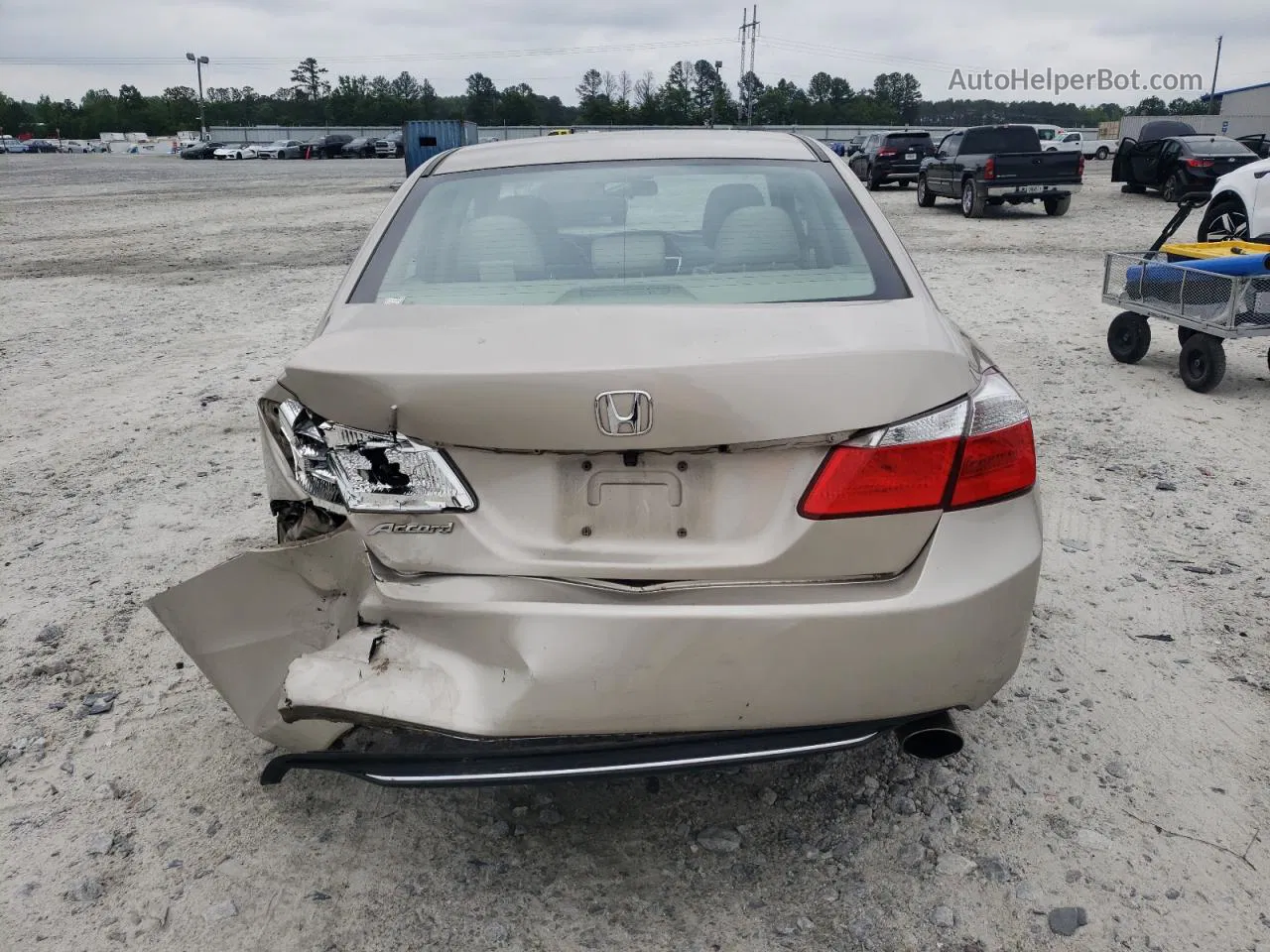 2015 Honda Accord Lx Gold vin: 1HGCR2F3XFA046276