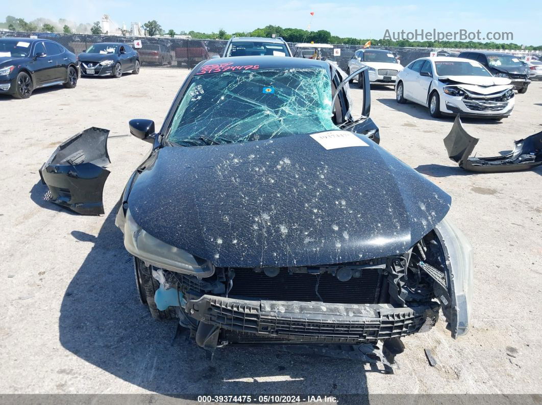 2015 Honda Accord Lx Black vin: 1HGCR2F3XFA047251