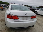 2015 Honda Accord Lx White vin: 1HGCR2F3XFA143459